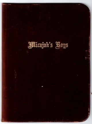 Micajah's Boys: Constitution Rules and Regulations