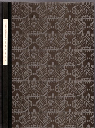 Item #28847 Grant Dahlstrom Master Printer: A Tribute on His 75th Birthday. Phillip S. Brown,...