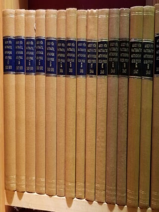 Arkiv för Matematik, Astronomi och Fysik (27 Volumes)