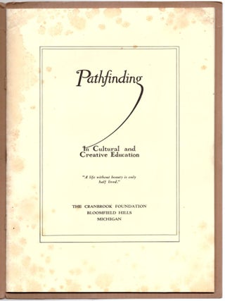 Pathfinding In Cultural and Creative Education