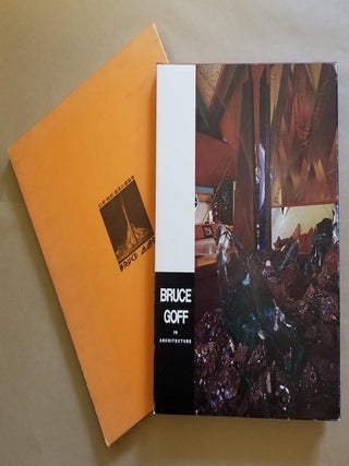 Item #29553 Bruce Goff in Architecture. Bruce Goff, Takenobu Mohri, Joe D. Price, Architect, Essay