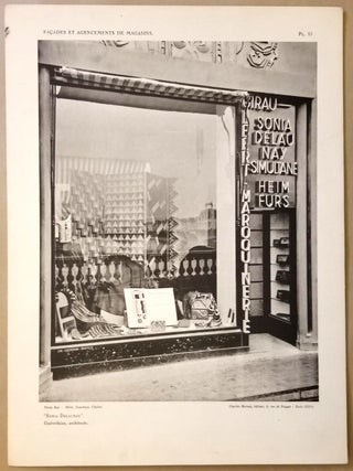 Devantures Vitrines Installations de Magasins a L’Exposition Internationale des Arts Decoratifs