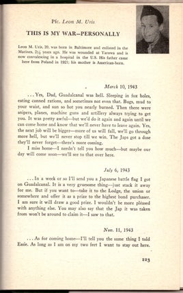 Jewish Youth at War: Letters from American Soldiers