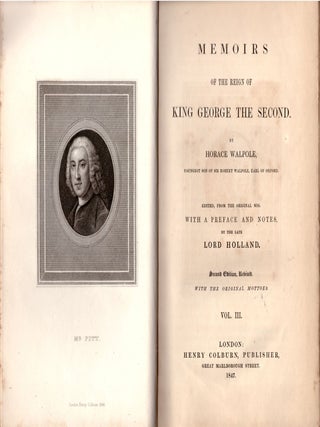 Memoirs of the Reign of King George The Second (3 Volumes)