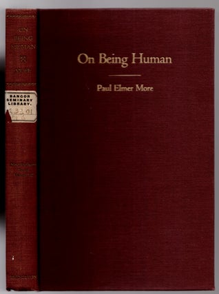 On Being Human (New Shelburne Essays, Volume III)