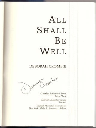 All Shall Be Well