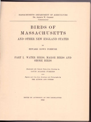 Birds of Massachusetts and Other New England States (2 Volumes)