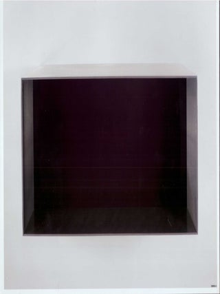 Promotional Photographs of Pieces by Donald Judd, Elizabeth Murray, and Robert Mangold