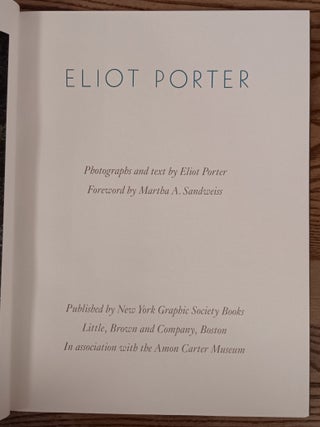 Eliot Porter