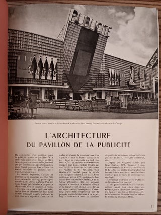 Publicité 1938