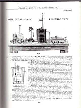 Laboratory Apparatus and Reagents for Chemical, Metallurgical and Biological Laboratories