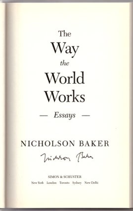 The Way the World Works: Essays