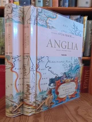 Item #31487 Joan Blaeu Atlas Maior of 1665: Anglia, Scotia & Hibernia (2 Volumes). Joan Blaeu,...