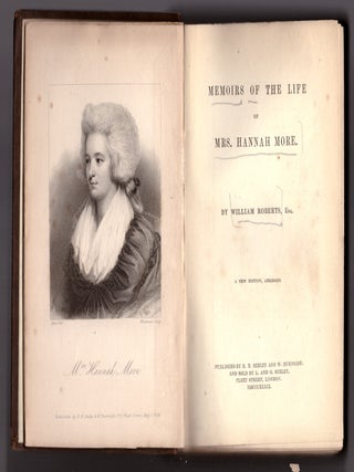 Item #31502 Memoirs of the Life of Mrs. Hannah More. Hannah More, William Roberts