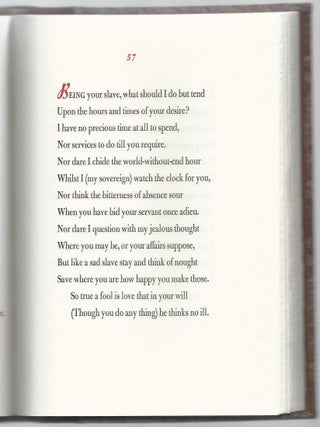 Shakespeare's Sonnets