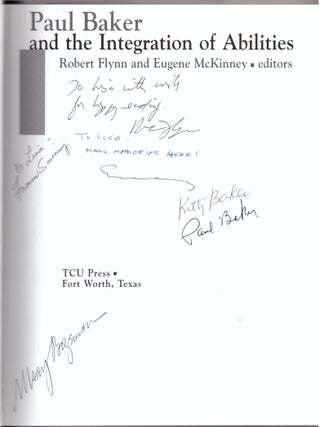 Paul Baker and the Integration of Abilities