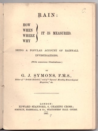 Rain: How When Where Why It is Measured