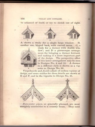 Villas and Cottages: A Series of Designs Prepared for Execution in the United States