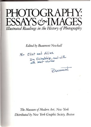 Photography: Essays and Images