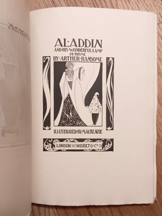 Aladdin and His Wonderful Lamp in Rhyme