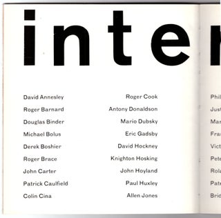 New Generation 1968: Interim