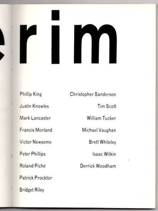 New Generation 1968: Interim