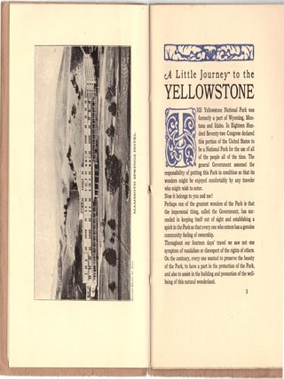 A Little Journey to the Yellowstone Park