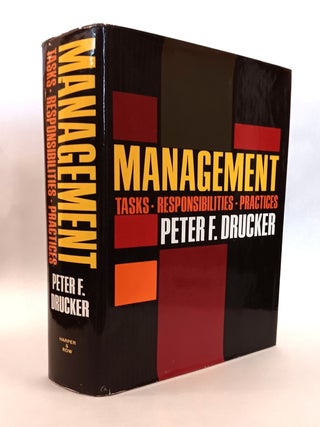 Item #31883 Management: Tasks, Responsibilities, Practices. Peter F. Drucker