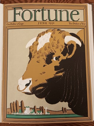 Fortune: Volume III, No. 4-6 (April, May, June 1931)