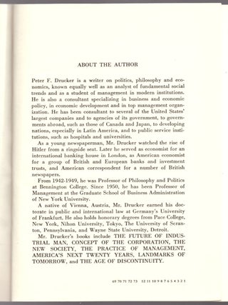 The End of Economic Man: The Origins of Totalitarianism