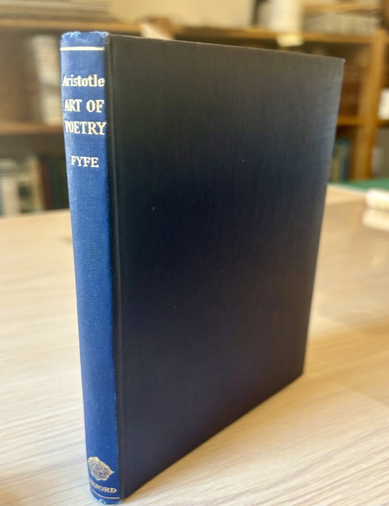 Item #3252 Aristotle's Art Of Poetry. W. Hamilton Fyfe.
