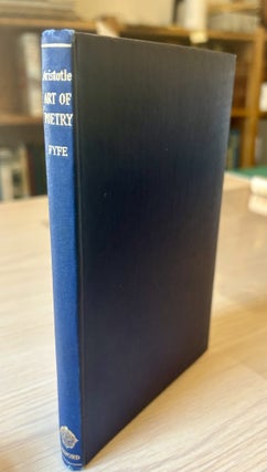 Item #3252 Aristotle's Art Of Poetry. W. Hamilton Fyfe