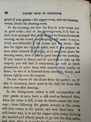 The Ladies' Book of Etiquette and Manual of Politeness